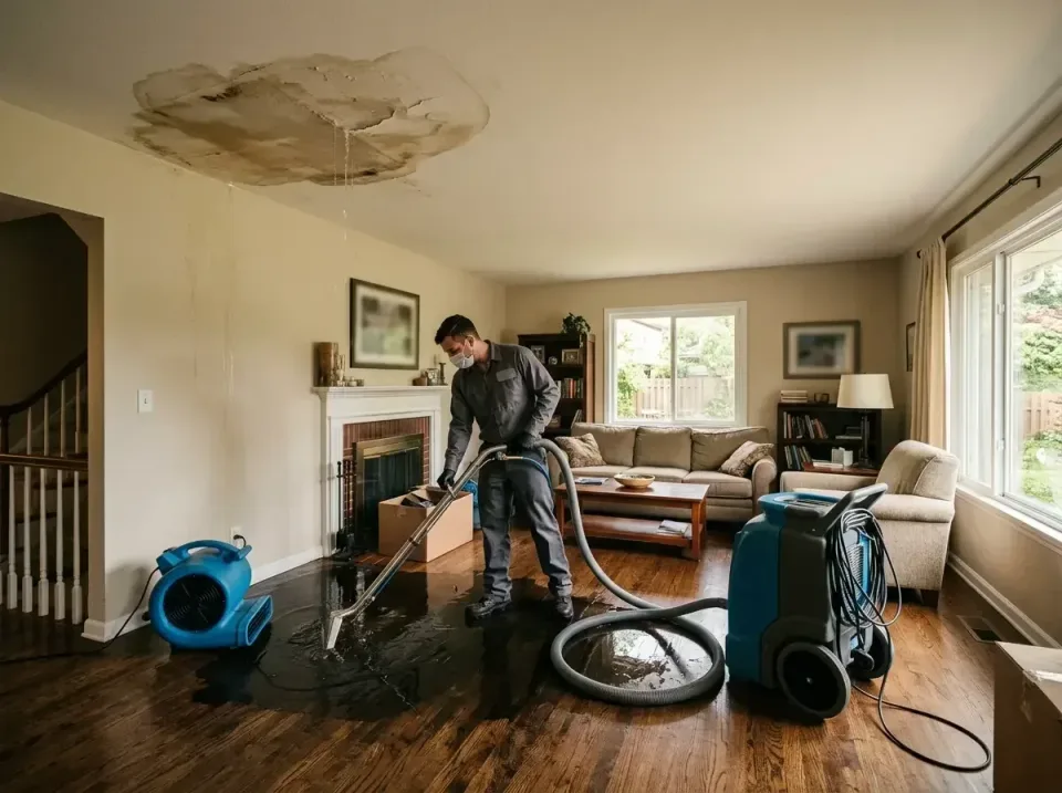 attic-pipe-burst-ceiling-drip-008 — frequently asked questions, Water Damage Restoration & Carpet Care in Lake Forest Park,…